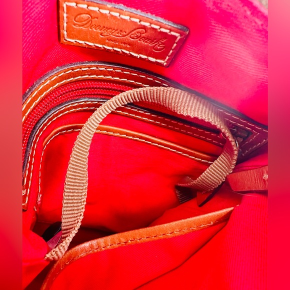 Dooney & Bourke Navy Leather Crossbody Bag - Picture 14 of 15